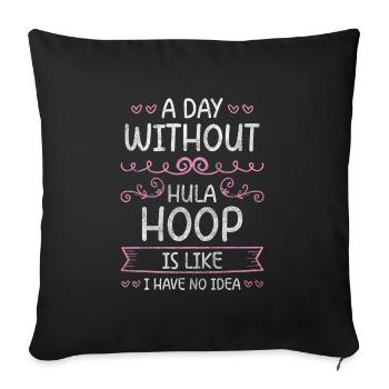 Mature Tendance Fit Hanche - Housse de coussin décorative 45 x 45 cm - noir - Devant