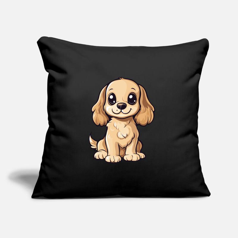 Cocker Spaniel Dog Cute Sofa pillowcase 17,3'' x 17,3'' (45 x 45 cm)