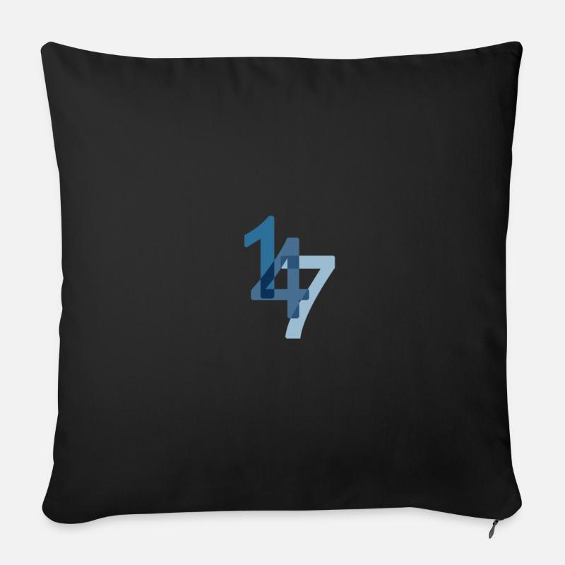 Snooker 147 Maximum im Break - Sofakissenbezug 45 x 45 cm - Schwarz