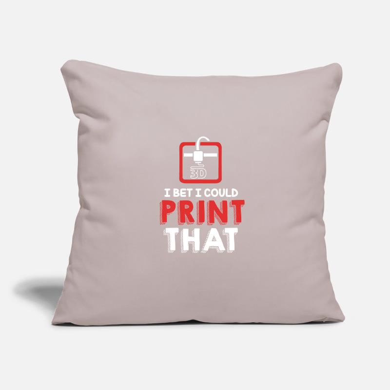 Impression 3D Housse de coussin décorative 45 x 45 cm