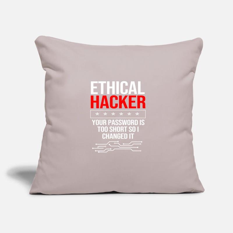 Cybersecurity Cyber Programmer Hacker Sofa pillowcase 17,3'' x 17,3'' (45 x 45 cm)