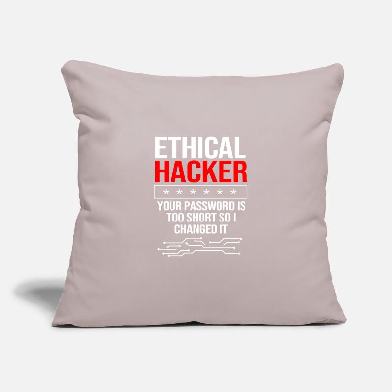 Cybersecurity Cyber Programmer Hacker Sofa pillowcase 17,3'' x 17,3'' (45 x 45 cm)