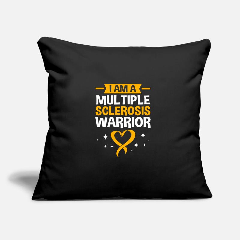 Multiple Sclerosis MS Sofa pillowcase 17,3'' x 17,3'' (45 x 45 cm)
