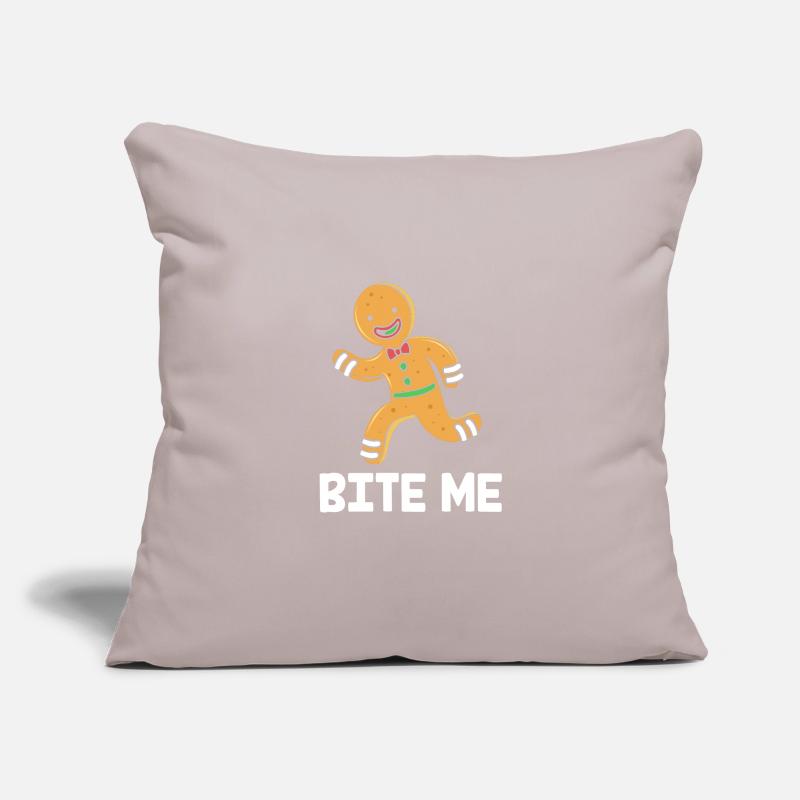 Gingerbread Man Gingerbread Heart Gingerbread Snacking Sofa pillowcase 17,3'' x 17,3'' (45 x 45 cm)