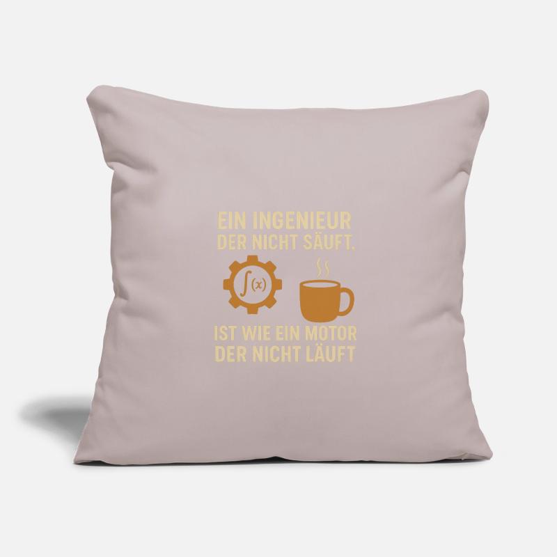 Engineer Humor Coffee Engine Sofa pillowcase 17,3'' x 17,3'' (45 x 45 cm)
