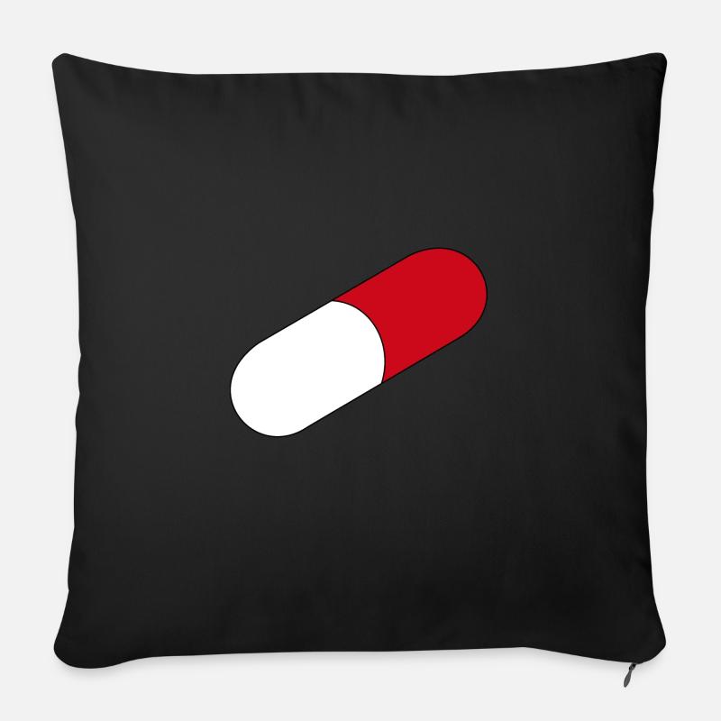 Tablette - Sofakissenbezug 45 x 45 cm - Schwarz
