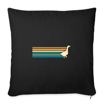 Goose - Sofa pillowcase 17,3'' x 17,3'' (45 x 45 cm) - black - Front