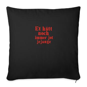 Köln Design Motiv Deutschland - Sofakissenbezug 45 x 45 cm - Schwarz - Vorne