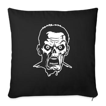 Zombie Undead Halloween Horror - Sofa pillowcase 17,3'' x 17,3'' (45 x 45 cm) - black - Front