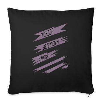 Citations d’évasion amusantes Appréciation de la littérature Geek - Housse de coussin décorative 45 x 45 cm - noir - Devant