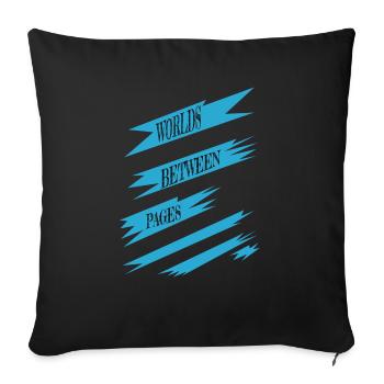 birthday present present escape quotes relaxation - Sofakissenbezug 45 x 45 cm - Schwarz - Vorne