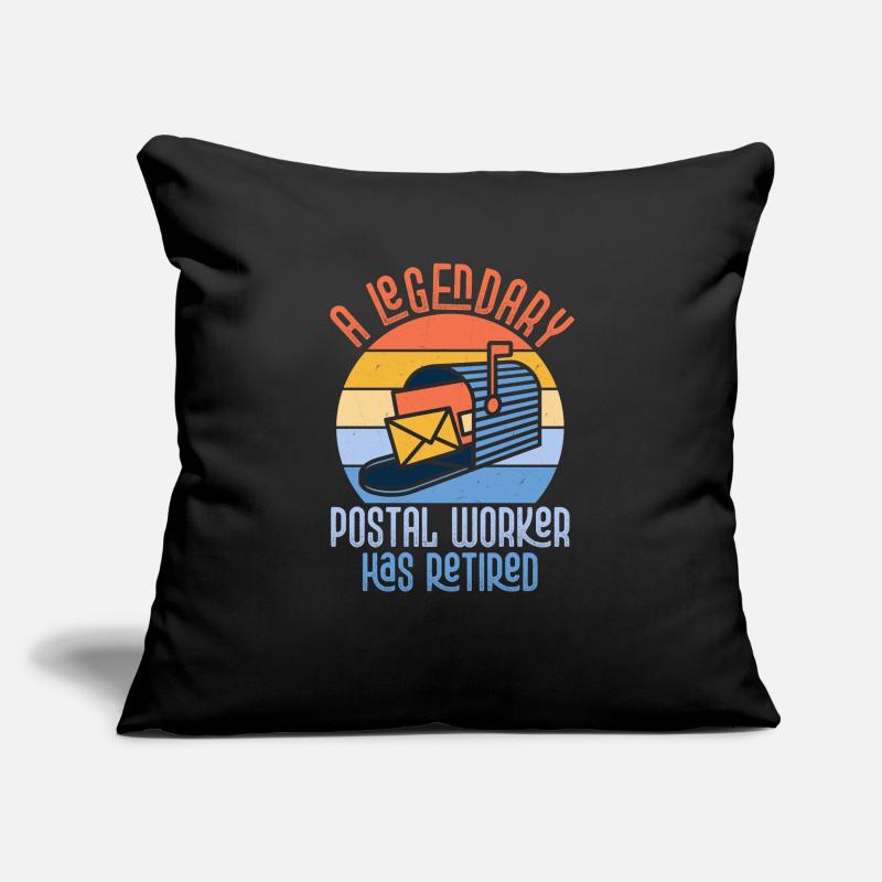 A Legendary Postal Worker Has Retired Mailman Mail Sofakissenbezug 45 x 45 cm
