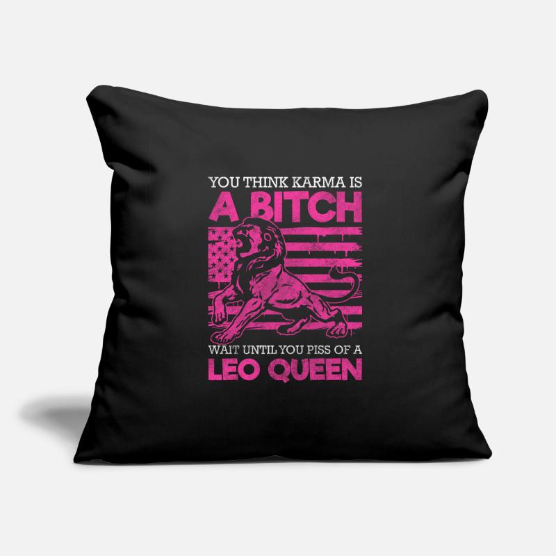 Constellation de superstition du Lion Housse de coussin décorative 45 x 45 cm