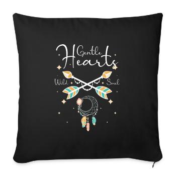 Rêver Rêveur Tatouage Rêver - Housse de coussin décorative 45 x 45 cm - noir - Devant