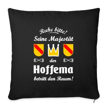 The Hoffema Boys - Sofa pillowcase 17,3'' x 17,3'' (45 x 45 cm) - black - Front