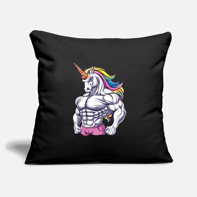 Gym Einhorn Sofakissenbezug 45 x 45 cm