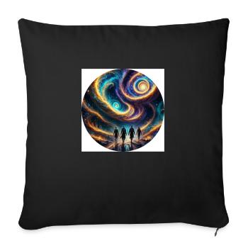 Aliens - Sofakissenbezug 45 x 45 cm - Schwarz - Vorne