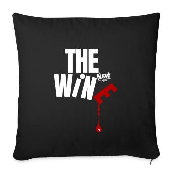 THE NEW WINE - Housse de coussin décorative 45 x 45 cm - noir - Devant