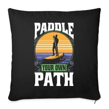 SUP polyvalent SUP gonflable Surf Sup Pop - Housse de coussin décorative 45 x 45 cm - noir - Devant