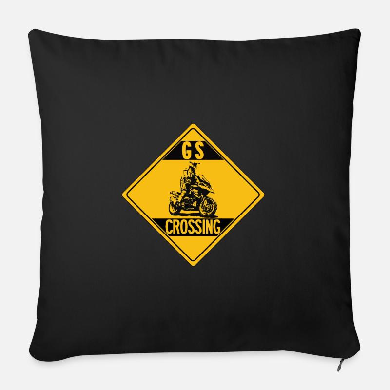 R1200GS Enduro GS - Sofakissenbezug 45 x 45 cm - Schwarz