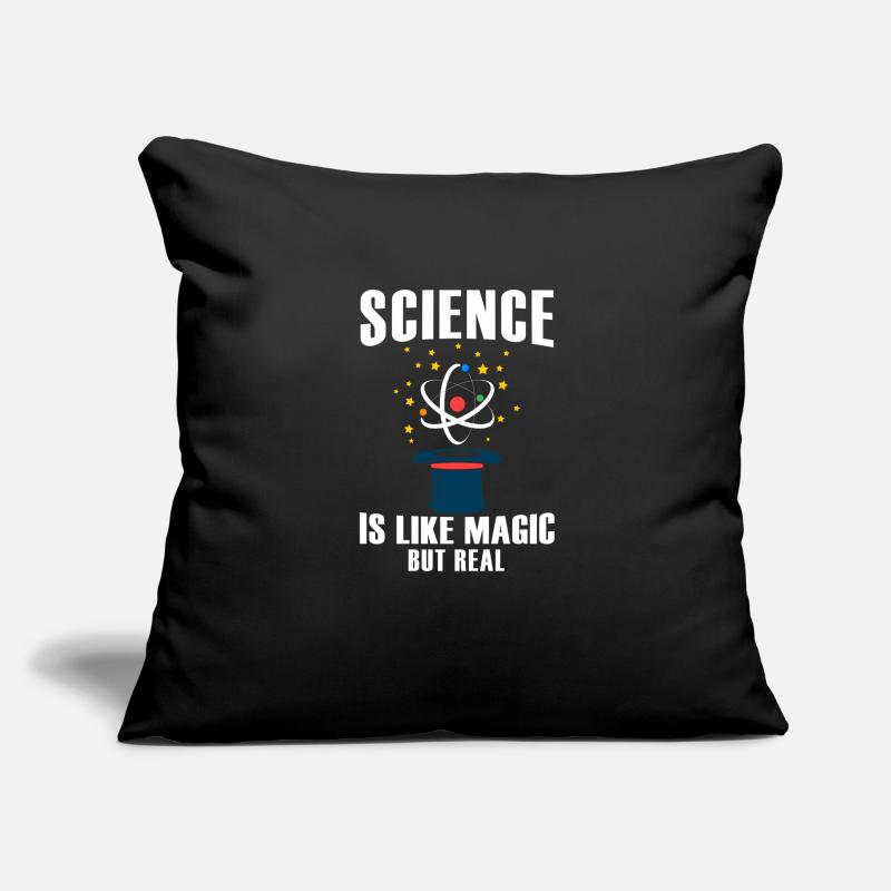 Science Science Magic Reality Gift Housse de coussin décorative 45 x 45 cm