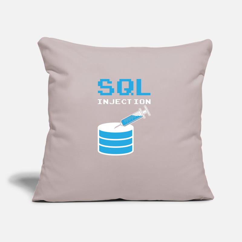 SQL Injection Für SQL Datenbank Admins Sofakissenbezug 45 x 45 cm