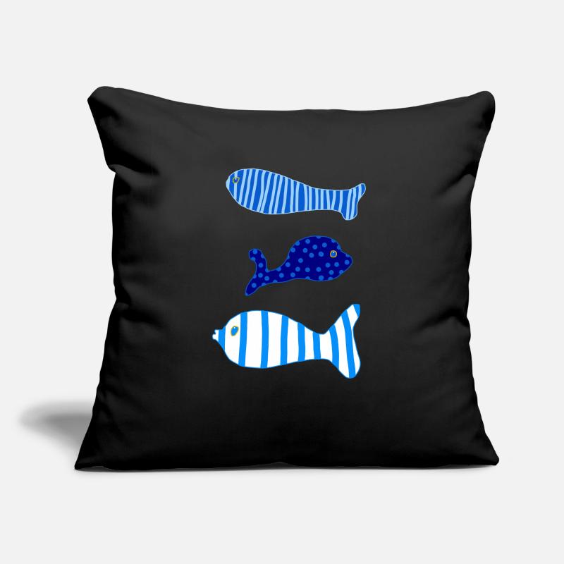 Three Fish Sofa pillowcase 17,3'' x 17,3'' (45 x 45 cm)