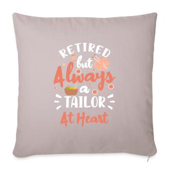 Tailor Thread Pants Bespoke Tailor - Sofa pillowcase 17,3'' x 17,3'' (45 x 45 cm) - light taupe - Front