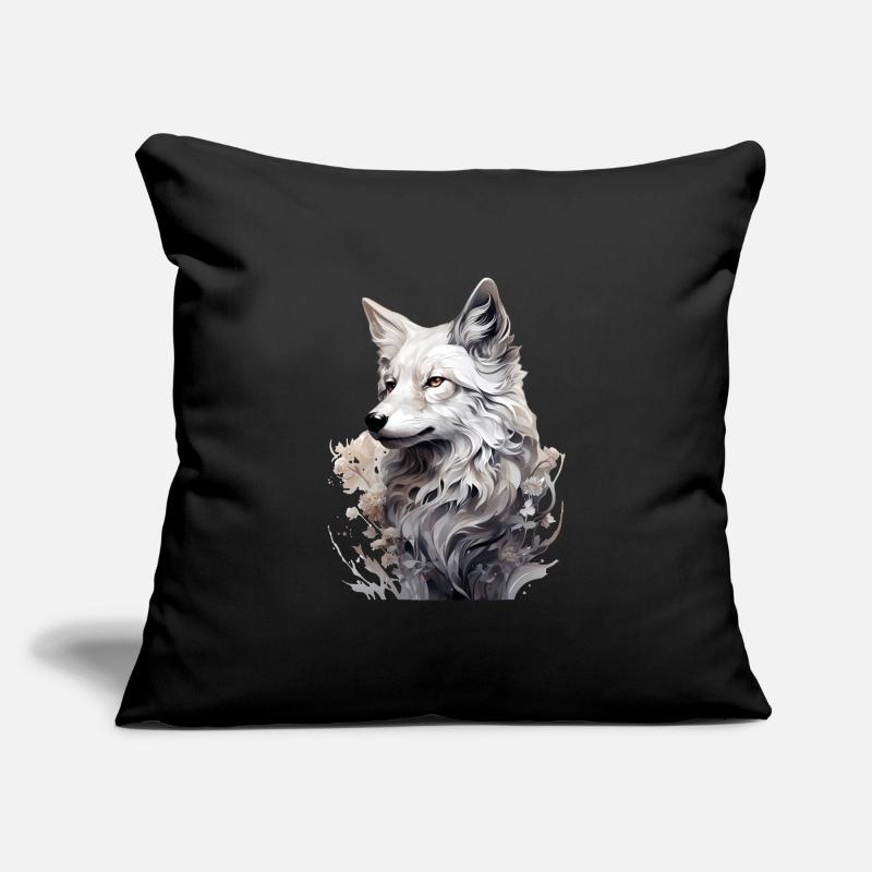 Polarfuchs Sofakissenbezug 45 x 45 cm
