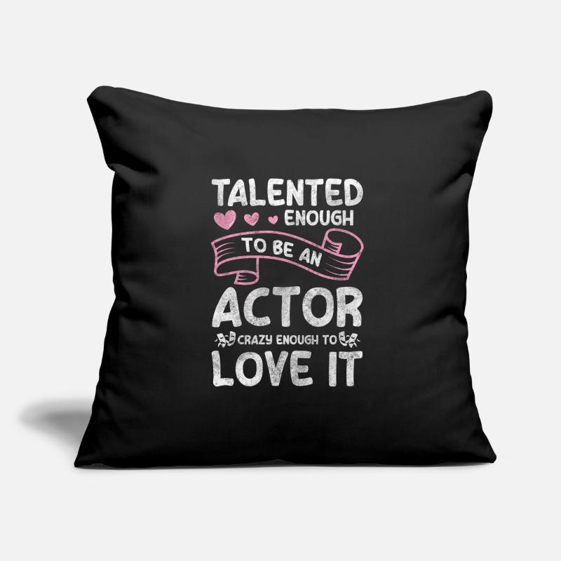 Actress Stage Play Technician Sofa pillowcase 17,3'' x 17,3'' (45 x 45 cm)
