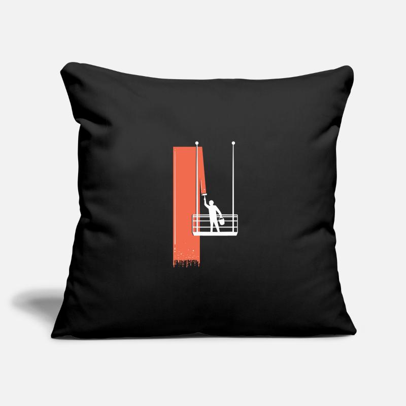 Façade Painter Painter Painter Painter Sofa pillowcase 17,3'' x 17,3'' (45 x 45 cm)
