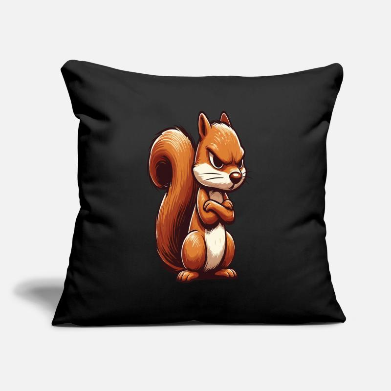 Eichhörnchen Eichhorn Eichhörnchenliebhaber Nager Sofakissenbezug 45 x 45 cm