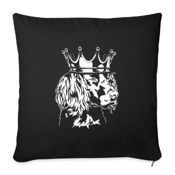 German Quail Dog Crown Dog Dogs Wilsigns - Sofa pillowcase 17,3'' x 17,3'' (45 x 45 cm) - black - Front
