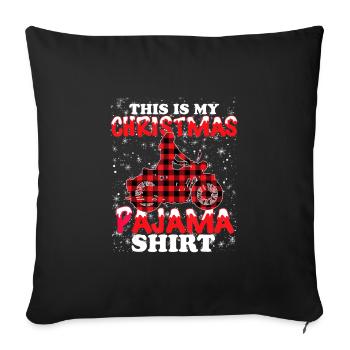 Biker Funny Motorcyclist Gifts - Sofakissenbezug 45 x 45 cm - Schwarz - Vorne