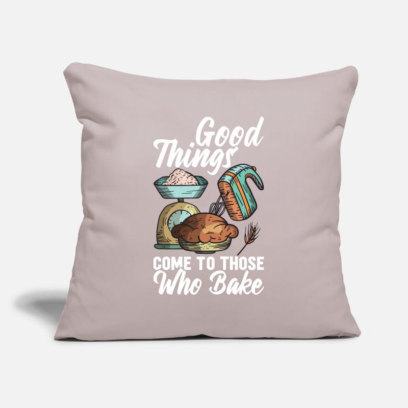 Baker Bread Baking Hobby Baker Sofa pillowcase 17,3'' x 17,3'' (45 x 45 cm)