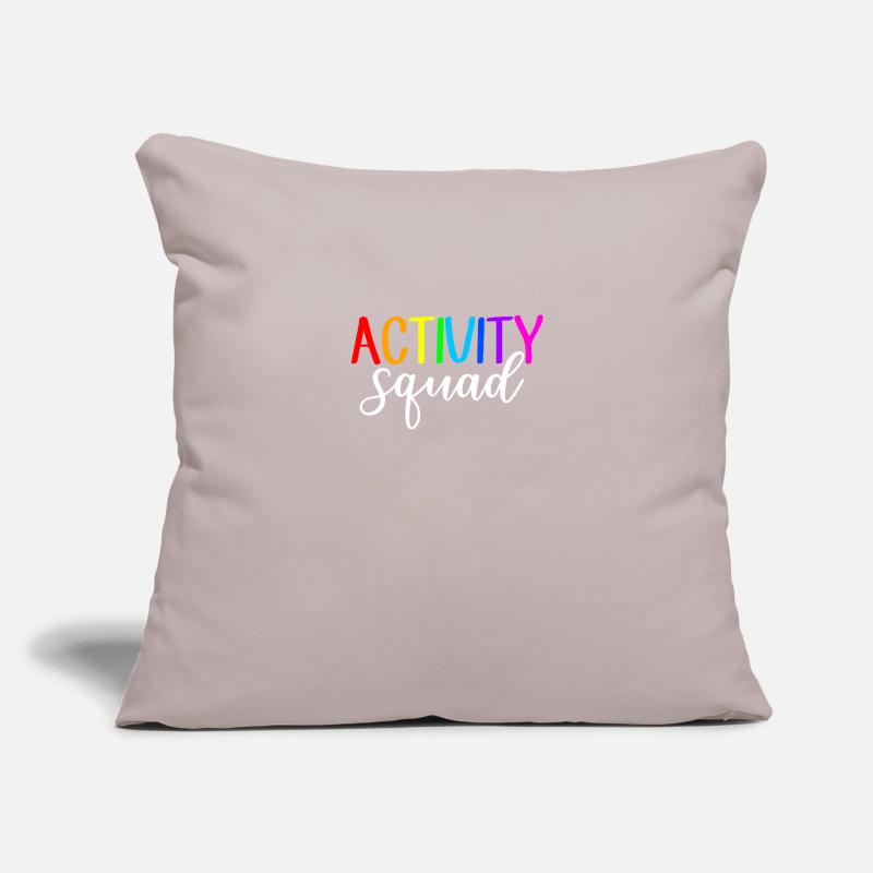 activity squad, activity assistant Sofa pillowcase 17,3'' x 17,3'' (45 x 45 cm)