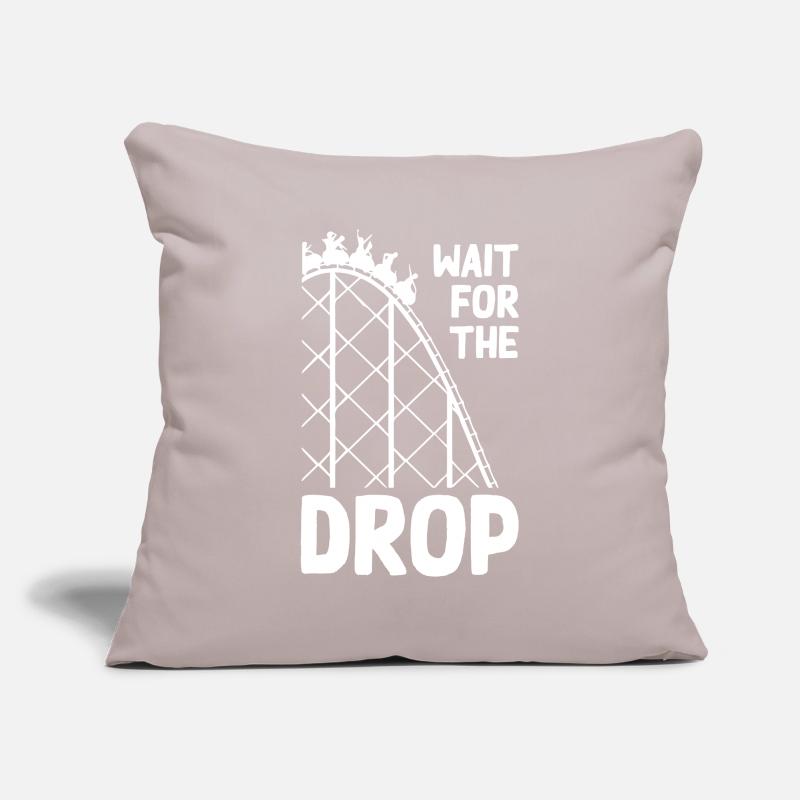 Wait For The Drop Roller Coaster Sofa pillowcase 17,3'' x 17,3'' (45 x 45 cm)