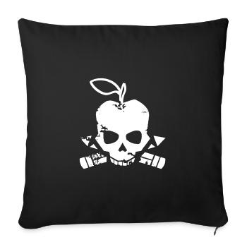 Proud To Be A Teacher - Sofa pillowcase 17,3'' x 17,3'' (45 x 45 cm) - black - Front