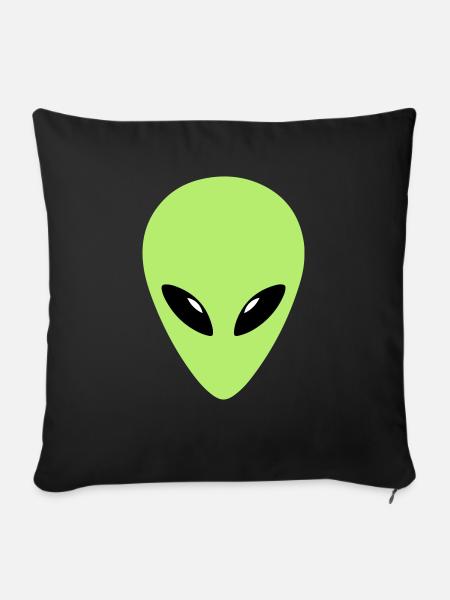 ALIEN - Sofakissenbezug 45 x 45 cm - Schwarz