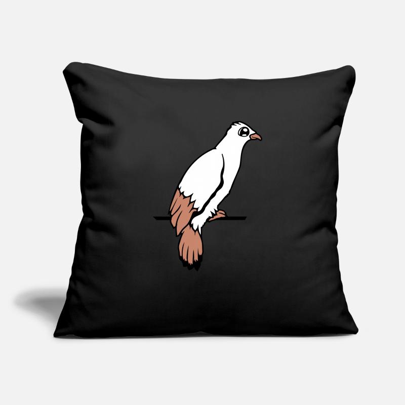 Bird Raven Dove Sitting Cable Hawk Eagle Birdie Sofa pillowcase 17,3'' x 17,3'' (45 x 45 cm)