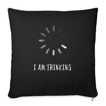 Logiciel de programmation de code Geek Gift - Housse de coussin décorative 45 x 45 cm - noir - Devant