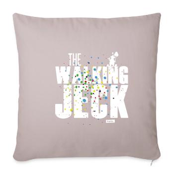 The Walking Jeck HARIZ Carnival Kostuem Koeln - Sofa pillowcase 17,3'' x 17,3'' (45 x 45 cm) - light taupe - Front