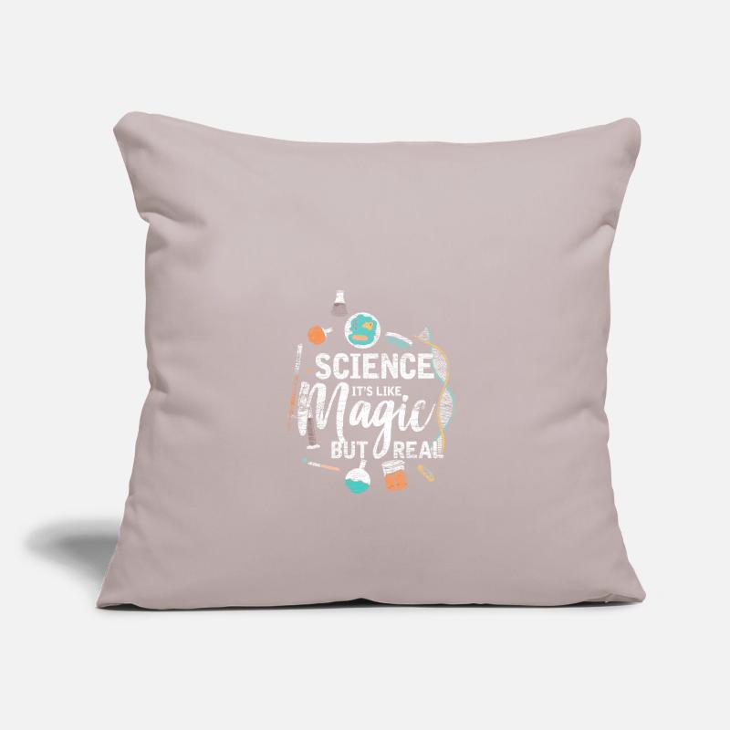 Magic science real reality math physics nerd Sofa pillowcase 17,3'' x 17,3'' (45 x 45 cm)