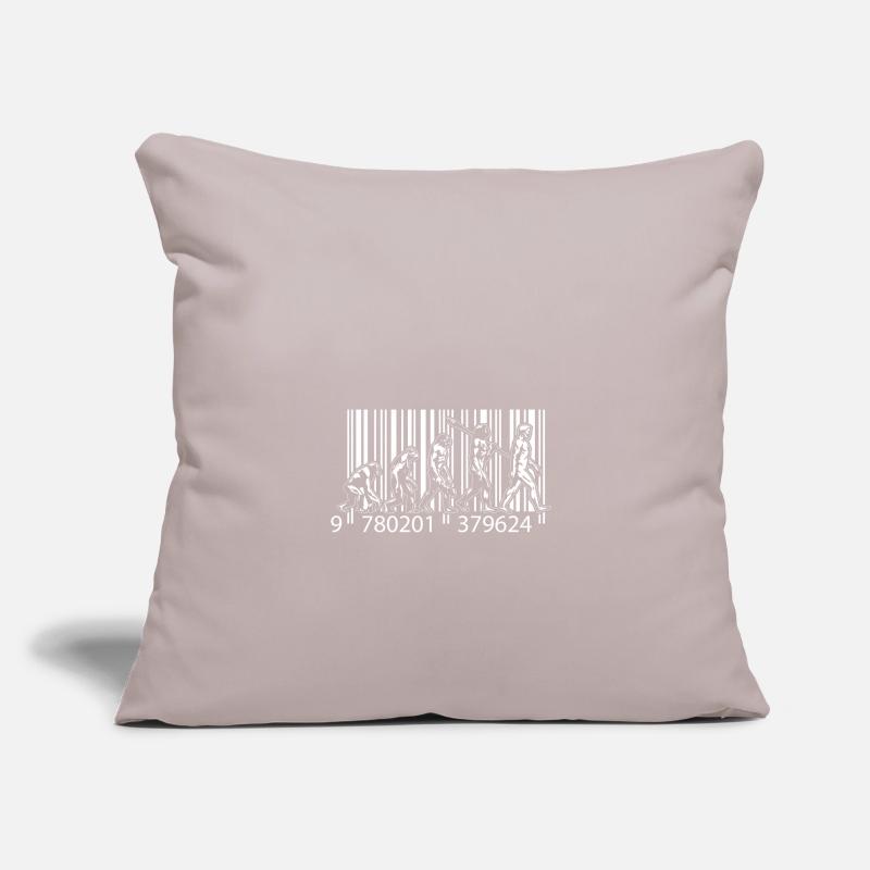 Evolution Darwin Research Science Don Housse de coussin décorative 45 x 45 cm
