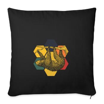 indolence - Housse de coussin décorative 45 x 45 cm - noir - Devant