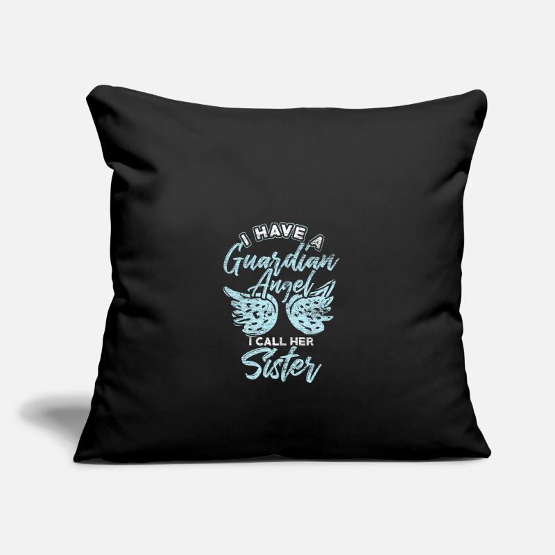 Sœur protectrice Housse de coussin décorative 45 x 45 cm