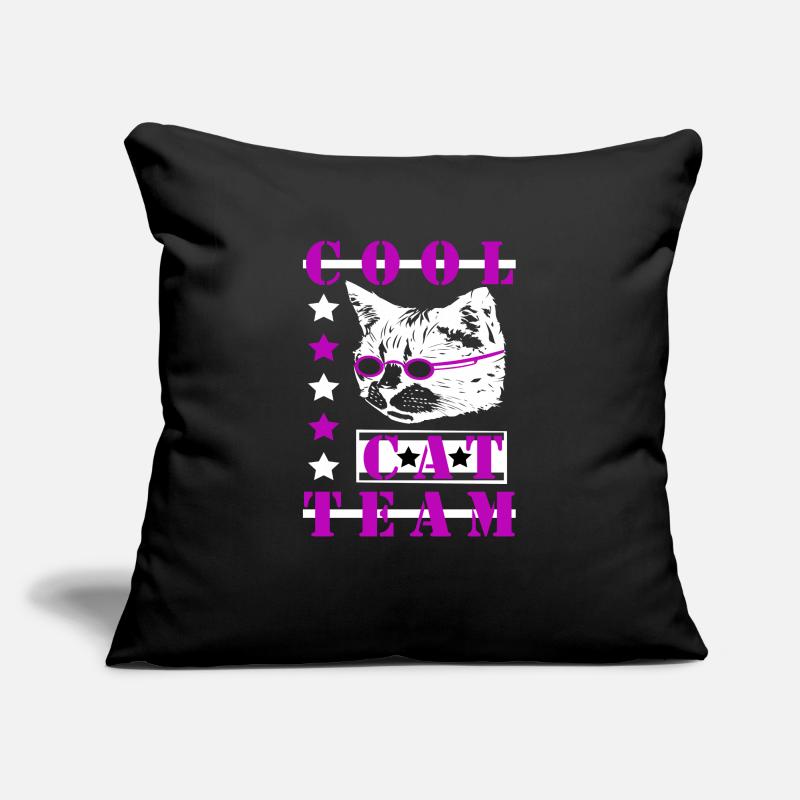 Colles Cat Team Sofa pillowcase 17,3'' x 17,3'' (45 x 45 cm)