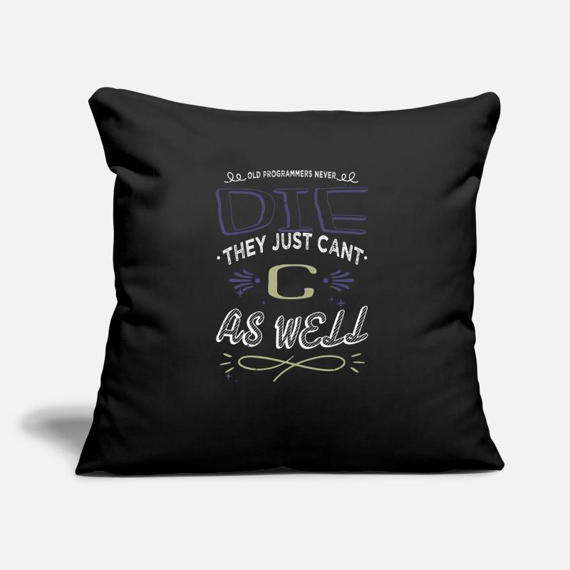 Cadeau Gamer Glitch Analyst Crypter le code de piratage Housse de coussin décorative 45 x 45 cm