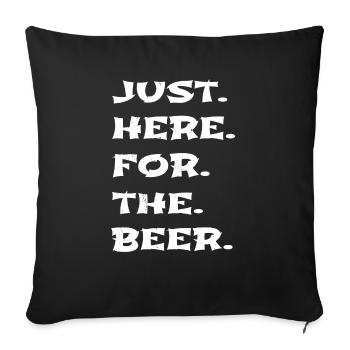 Toutes les esthétiques @zackiinnitbrahhh l’Égypte ancienne - Housse de coussin décorative 45 x 45 cm - noir - Devant