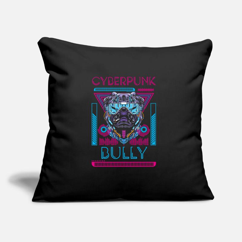 Cyborg Android Neon Sofa pillowcase 17,3'' x 17,3'' (45 x 45 cm)